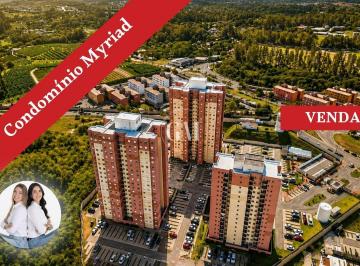 Apartamento · 58m² · 2 Quartos · 1 Vaga · Condomínio Myriad - Apartamento no Condomínio Myriad com 58 m² com 2 dormitórios e vista livre!