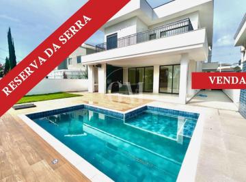 Casa · 300m² · 4 Quartos · 4 Vagas · Condomínio Reserva da Serra - Casa à Venda no Reserva da Serra - Jundiaí, SP