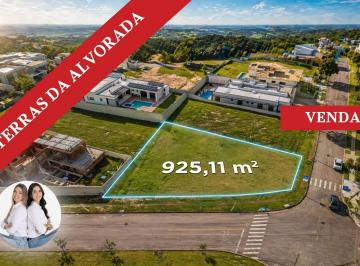 Terreno · 925m² · Condomínio Terras da Alvorada - Terreno em CondomínioTerras da Alvorada - Esquina