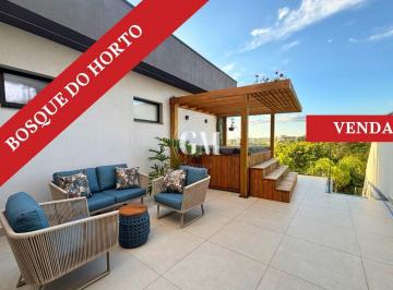 Casa · 403m² · 4 Quartos · 4 Vagas · Condomínio Bosque do Horto - Casa em Condomínio com 4 suítes no Bosque do Horto - Jundiaí