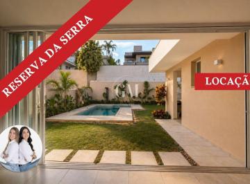 Casa · 504m² · 4 Quartos · 4 Vagas · Condomínio Reserva da Serra - Casa para locação e/ou venda no Condomínio Reserva da Serra