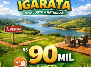 Terreno , Igaratá · Terreno com pier na represa de Igaratá