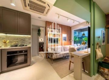 Foto 01 · Apartamento à venda em Santo Amaro, São Paulo-SP: 1 quarto, 1 banheiro, 1 vaga, 42,53 m² de área. Ve