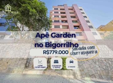 Apartamento de 2 quartos, Curitiba · APARTAMENTO GARDEN NO BIGORRILHO (CHAMPAGNAT) | 147 m² TOTAL | 2 VAGAS | GARDEN PRIVATIVO
