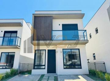 Fachada · Casa sobrado à venda no Condomínio Mont Blanc Village em Vinhedo/SP