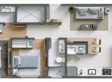 Apartamento · 61m² · 2 Quartos · 2 Vagas · Ekoa Residence