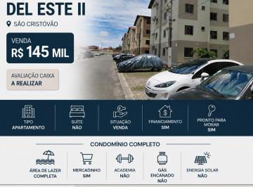 Apartamento de 2 quartos, São Luís · Apartamento no São Cristovão, Cond. Village Del Este II