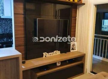 Apartamento · 56m² · 2 Quartos · 1 Vaga · Apartamento 2 quartos com suíte e varanda gourmet – Campestre, Santo André | Financiamento Sim