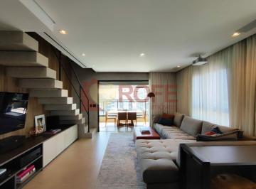 Apartamento · 120m² · 2 Quartos · 2 Vagas · COBERTURA DUPLEX À VENDA EM MOEMA ÍNDIOS - 120 m² - 2 SUÍTES - ALTO PADRÃO - PORTEIRA FECHADA!