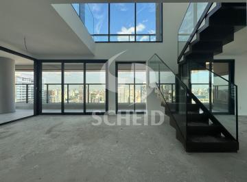 Apartamento · 281m² · 4 Quartos · 3 Vagas · Cobertura á Venda em Moema com 281m², 4 quartos sendo 4 suítes, 3 vagas.