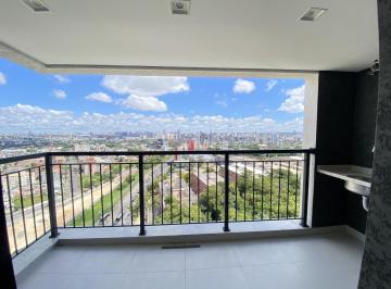 varanda com churrasqueira · Apartamento novo no Cristo Rei próximo ao Jardim Botânico com 2 quartos