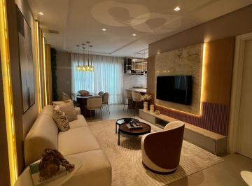 Apartamento · 122m² · 3 Quartos · 2 Vagas · Apartamento Alto Padrão 03 Suítes Mobiliado e Decorado à Venda na Meia Praia - Itapema - SC