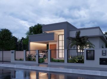Casa · 108m² · 3 Quartos · 1 Vaga · Moderna Casa Alto Padrão com 3 Quartos (1 Suíte) em Santo Amaro da Imperatriz/SC: PRESENTE EXCLUSIVO