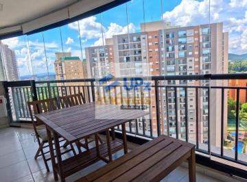 Apartamento · 98m² · 3 Quartos · 3 Vagas · Edifício Bellagio Ecopark Alphaville - Apartamento para locação com 3 dorms, sendo 2 suítes, mobilia