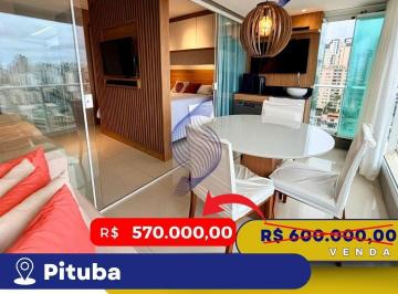 Apartamento · 40m² · 1 Quarto · 1 Vaga · VENDO APARTAMENTO 40 M² | 01 QUARTO | SEVEN RESIDENCE | PITUBA | SALVADOR | BAHIA