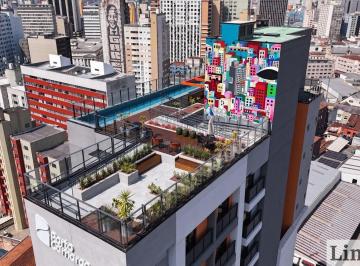 Apartamento · 22m² · 1 Quarto · Studio no centro de Curitiba | Pronto para morar