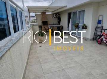 Apartamento · 160m² · 3 Quartos · 2 Vagas · Recreio dos Bandeirantes Cobertura 2 suítes
