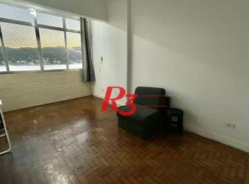 Sala para 2 ambiente com vista mar · Apartamento com 2 dormitórios à venda, 50 m² por R$ 350.000,00 - Itararé - São Vicente/SP