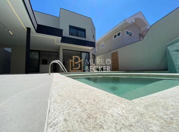 Casa · 340m² · 5 Quartos · 2 Vagas · Casa - Sobrado – 5 suítes sendo 1 térrea - Condomínio Jardim das Colinas