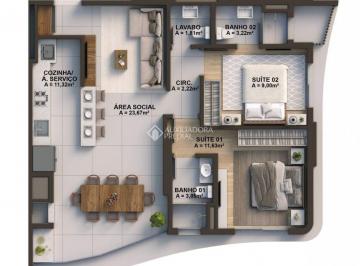 Apartamento · 77m² · 2 Quartos · 1 Vaga · Viva Park Porto Belo: Apartamento com 2 Suítes em Bairro Parque Planejado - Entrega 2031
