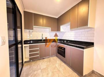 Cozinha · Apartamento com 2 quartos para alugar, 55 m² por R$ 3.750/mês - Vila Valparaíso - Santo André/SP