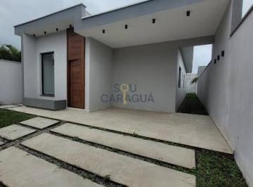 Casa · 116m² · 3 Quartos · 3 Vagas · Casa Nova, Térrea com 3 quartos a venda na praia Massaguaçu em Caraguá