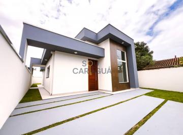 Casa · 100m² · 3 Quartos · 2 Vagas · Casa nova com 3 quartos a venda no Bairro Massaguaçu Caraguatatuba