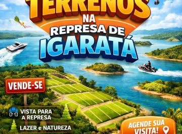 Terreno , Igaratá · Terreno de 828 m² à venda em Paraíso Igaratá