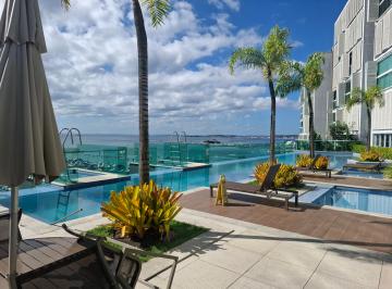 Apartamento de 1 quarto, Salvador · 1/4 sala, varanda, vista mar deslumbrante, 58m2, infra e 1 vaga coberta na Av. Contorno