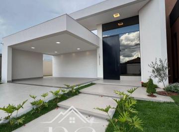 Casa de 3 quartos, Brasília · Belíssima Casa Nova e Contemporânea à Venda – Alto Padrão | Estância Quintas da Alvorada