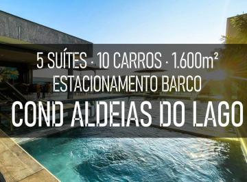 Casa · 1600m² · 5 Quartos · Casa à venda - no Condomínio Aldeias do Lago