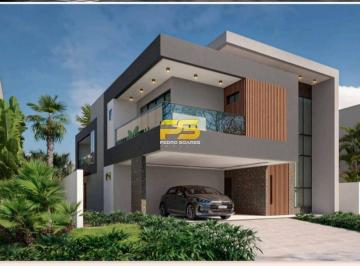 Casa · 425m² · 6 Quartos · 4 Vagas · CASA DUPLEX DE ALTO PADRÃO À VENDA – CONDOMÍNIO ALPHAVILLE PARAÍBA
