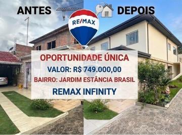 Casa · 316m² · 4 Quartos · 8 Vagas · CASA A VENDA JARDIM ESTANCIA BRASIL
