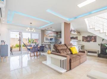 Casa · 128m² · 4 Quartos · 2 Vagas · Sobrado 4 quartos, suíte, no condomínio Vale das Cerejeiras no bairro Vale Ville em Gravataí.