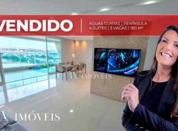 Apartamento de 4 quartos, Águas Claras · Península Lazer & Urbanismo | Nascente | Andar Alto | Vista Livre | Reformado | 4 Suítes