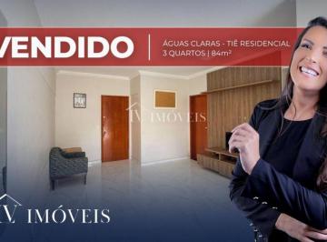 Apartamento de 3 quartos, Águas Claras · Residencial Tiê Club | Quadra 101 | Dentro de Quadra | Vista para Praça | 2 Vagas | 3 Quartos