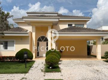 Casa · 388m² · 4 Quartos · 4 Vagas · Sobrado à venda em Campinas, Alphaville Dom Pedro, com 4 suítes, com 388.63 m²