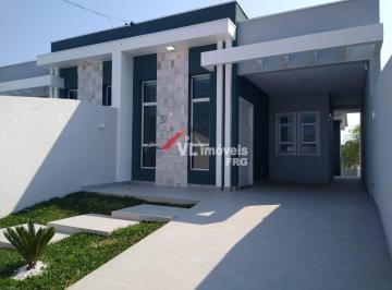 Casa · 128m² · 3 Quartos · 2 Vagas · Casa alto padrão LOCAÇÃO no bairro Iguaçu em Fazenda Rio Grande -PR