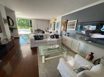 Apartamento · 336m² · 4 Quartos · 5 Vagas · Cobertura mobiliada no Jardim Oceânico/Barra da Tijuca com vista Pedra da Gávea | 336 m², 4 quartos,