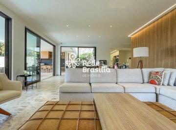 Casa · 574m² · 4 Quartos · 4 Vagas · SHIS QL 22, Casa nova térrea com 3 suítes e lazer à venda, Lago Sul, Brasília, DF