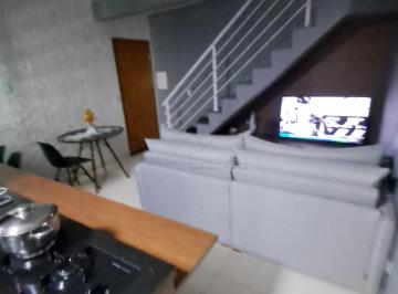 Apartamento · 92m² · 2 Quartos · 1 Vaga · Cobertura com 2 dormitórios à venda, 92 m² por R$ 590.000,00 - Vila Alzira - Santo André/SP