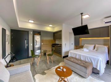 Apartamento · 37m² · 1 Quarto · 1 Vaga · Studio de 36,76m2, totalmente mobiliado, com 1 vaga de garagem no bairro Boa Vis