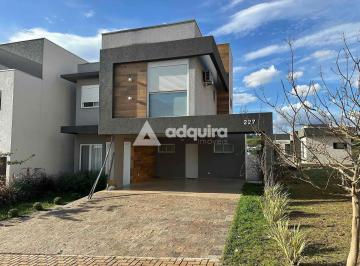 Casa · 230m² · 3 Quartos · 2 Vagas · Casa em Colônia Dona Luíza, Ponta Grossa/PR de 230m² 3 quartos à venda por R$ 1.990.000,00 ou para l