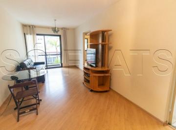 Apartamento · 60m² · 2 Quartos · 1 Vaga · Flat em Pinheiros, São Paulo/SP de 60m² 2 quartos para locação R$ 4.600,00/mes