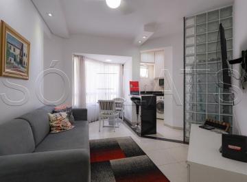 Apartamento · 42m² · 1 Quarto · 1 Vaga · Flat em Paraíso, São Paulo/SP de 42m² 1 quartos para locação R$ 3.150,00/mes