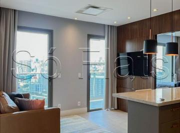 Apartamento · 66m² · 1 Quarto · 1 Vaga · Apartamento em Pinheiros, São Paulo/SP de 66m² 1 quartos para locação R$ 11.575,00/mes
