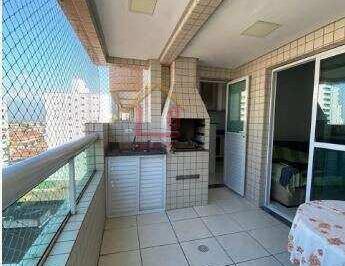 Apartamento · 83m² · 2 Quartos · 1 Vaga · Apartamento em Vila Guilhermina, Praia Grande/SP de 83m² 2 quartos para locação R$ 4.100,00/mes