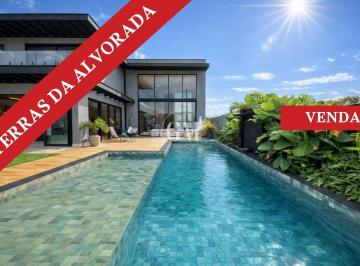 Casa · 420m² · 4 Quartos · 3 Vagas · Condomínio Terras da Alvorada - Casa à Venda em Condomínio | 4 Quartos, 3 Suítes, Piscina e Energia 