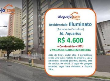 d142fdb8ce25ac52b7a097d5215405e1bdaa93e3 · Apartamento com 2 dormitórios para alugar, 84 m² por R$ 5.395/mês - Jardim Aquarius - São José dos C