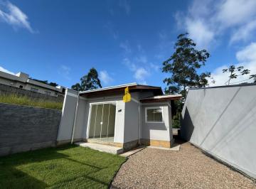 Casa · 48m² · 2 Quartos · 1 Vaga · Casa nova com dois dormitórios em loteamento residencial com muita natureza – Bairro Estrada das Are